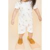 Short Sleeve Toddler Puff Romper, Mermaid Melody - Rompers - 6