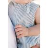 Seersucker Pocket One-Piece, Marine Blue - Jumpsuits - 2