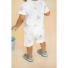 Short Sleeve Toddler Pocket Romper, Octopus Oasis - Rompers - 3
