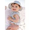 Seersucker Pocket One-Piece, Marine Blue - Jumpsuits - 4