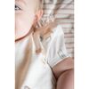 Short Sleeve Puff Romper, Mermaid Melody - Rompers - 4