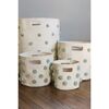Pom Pom Basket - Bin, Sea - Storage Baskets - 2