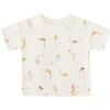 Dropped Shoulder Short Sleeve T-Shirt, Mermaid Melody - T-Shirts - 1 - thumbnail