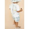 Dropped Shoulder Short Sleeve T-Shirt, Octopus Oasis - T-Shirts - 4