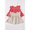 Garment Dye Ruffle T-Shirt, Raspberry - T-Shirts - 7