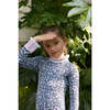 Austen Smocked Suit, Blue Darby - One Pieces - 2