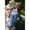 Austen Smocked Suit, Blue Darby - One Pieces - 4
