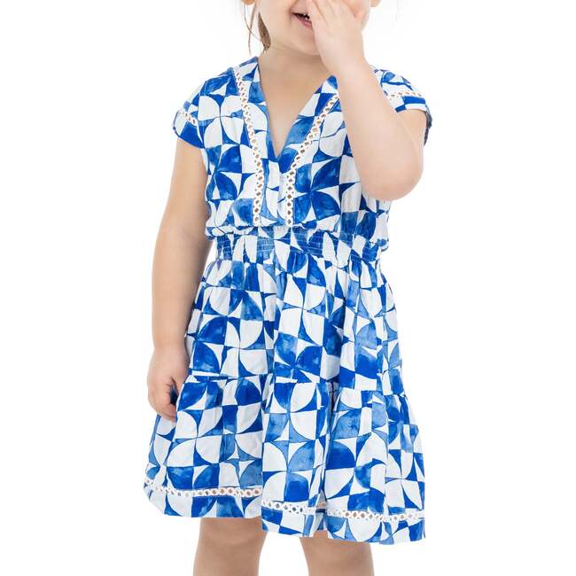 The Greece, Girls Ruffle Mini Dress