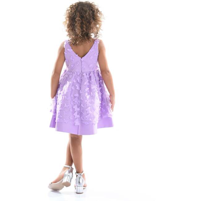 Mariposa Tulle Dress, Lavender - Dresses - 3