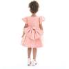Moneta Floral Bow Dress, Coral - Dresses - 3