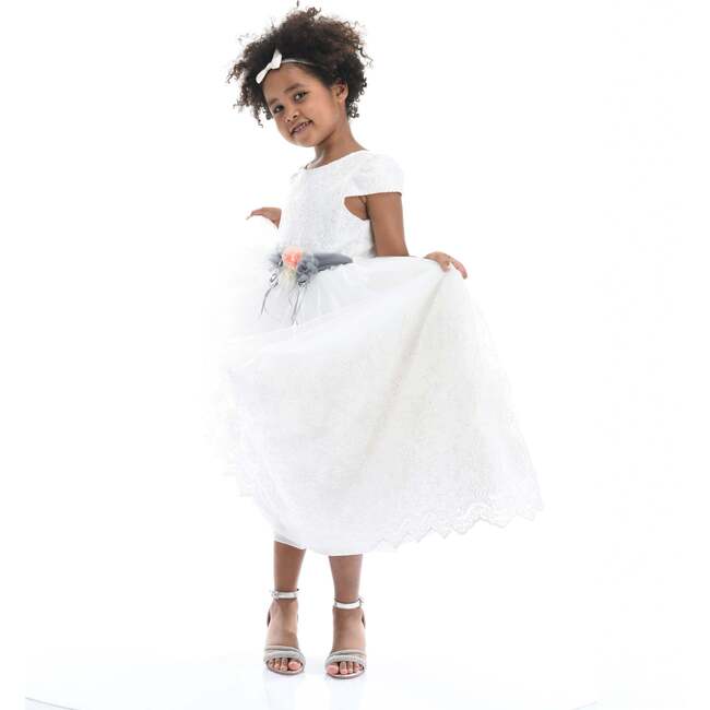 Beaumont Teacup Gown, White - Dresses - 2