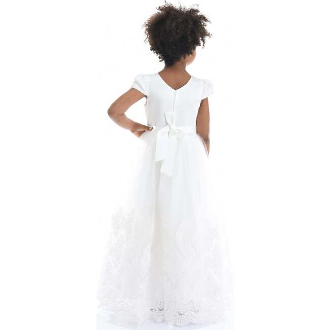 Beaumont Teacup Gown, White - Dresses - 3