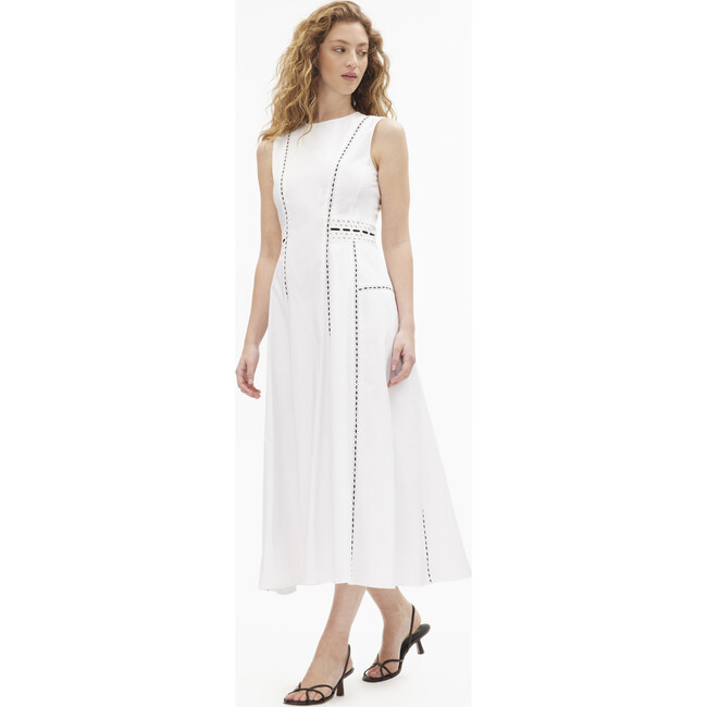 Sloane Dress, White - Dresses - 3