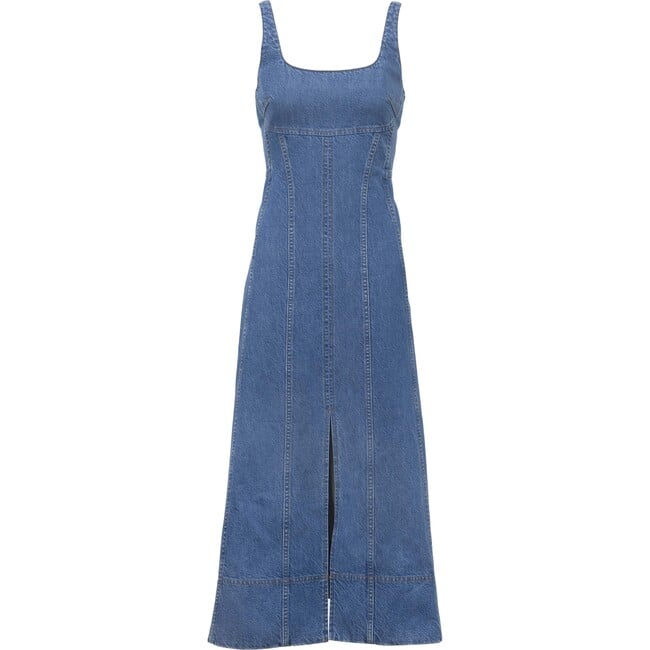 Felicity Dress, Medium Indigo Blue