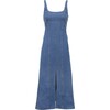 Felicity Dress, Medium Indigo Blue - Dresses - 1 - thumbnail