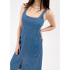 Felicity Dress, Medium Indigo Blue - Dresses - 5