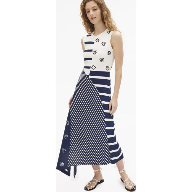 Cassidy Dress, Maritime Blue Multi Mix - Dresses - 5