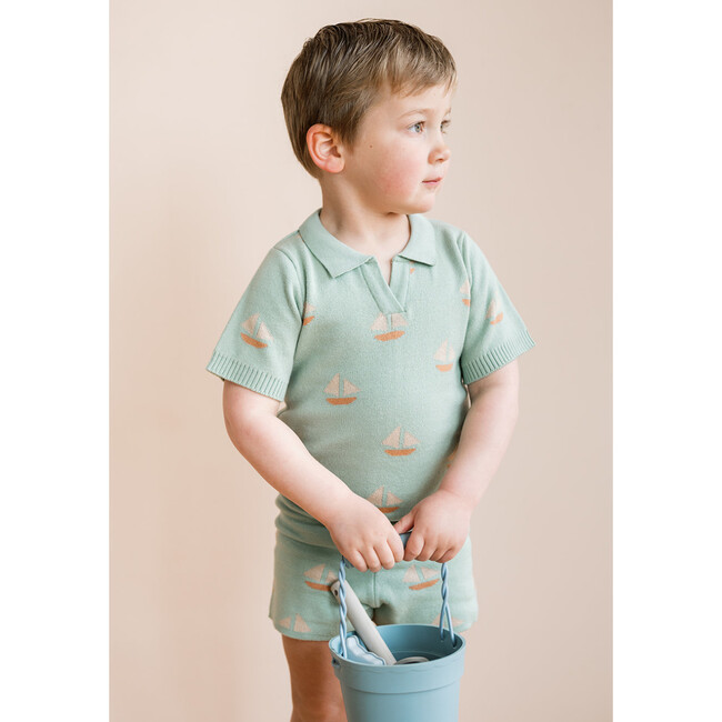 Theo Knit Short Seafoam - Shorts - 2
