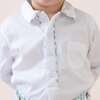Benny Long Sleeve Boy Set, Blue - Mixed Apparel Set - 4