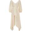 Isabelle Silk Dress, Ivory - Dresses - 1 - thumbnail