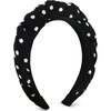 Black Statement Headband - Headbands - 1 - thumbnail