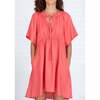 Lana Dress, Coral - Dresses - 3