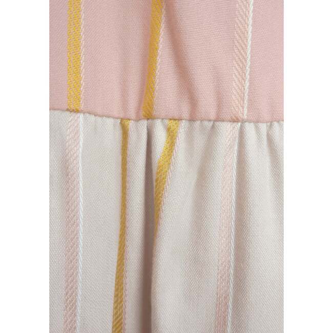Iris Dress, Pink Multi Stripe - Dresses - 5