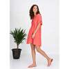 Lana Dress, Coral - Dresses - 4