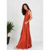Gemma Jumpsuit, Burnt Orange - Jumpsuits - 4