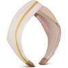 Pink Multi Stripe Headband - Headbands - 1 - thumbnail