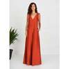 Gemma Jumpsuit, Burnt Orange - Jumpsuits - 6