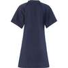 Lana Silk Dress, Navy - Dresses - 3