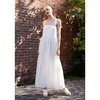 Iris Dress, Natural/White Stripe - Dresses - 4