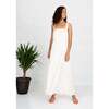 Iris Dress, Natural/White Stripe - Dresses - 5