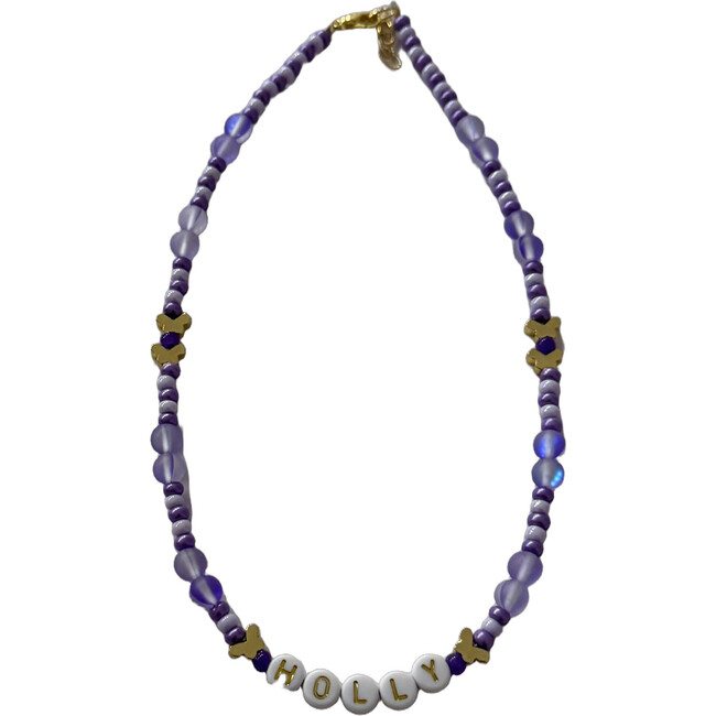 Butterfly Beaded Personalized Necklace