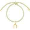 Vineyard Green Bracelet Cord with Horseshoe Charm - Bracelets - 1 - thumbnail