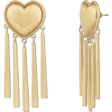 Brushed Party Harty Earrings - Earrings - 3