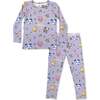 Minecraft Pixel Pals Kids Pajamas, Purple - Pajamas - 1 - thumbnail