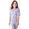 Minecraft Pixel Pals Kids Pajama Short Set, Purple - Pajamas - 2