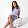 Minecraft Pixel Pals Girls' Short Sleeve Dress, Purple - Dresses - 3