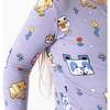 Minecraft Pixel Pals Kids Pajamas, Purple - Pajamas - 3