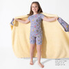 Minecraft Pixel Pals Kids Pajama Short Set, Purple - Pajamas - 4