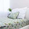 Minecraft Overworld Dreams Bamboo Twin Sheet Set, Grey - Sheets - 2