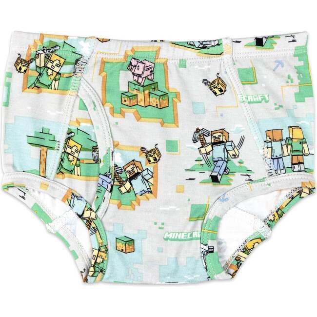 Minecraft Bamboo Boys' Underwear 7-Pack, Grey - Underwear - 2