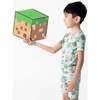 Minecraft Overworld Dreams Kids Pajama Short Set, Grey - Pajamas - 7