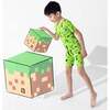 Minecraft Mob Squad Kids Pajama Short Set, Green - Pajamas - 6