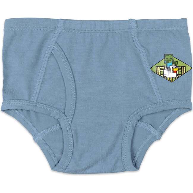 Minecraft Bamboo Boys' Underwear 7-Pack, Grey - Underwear - 5