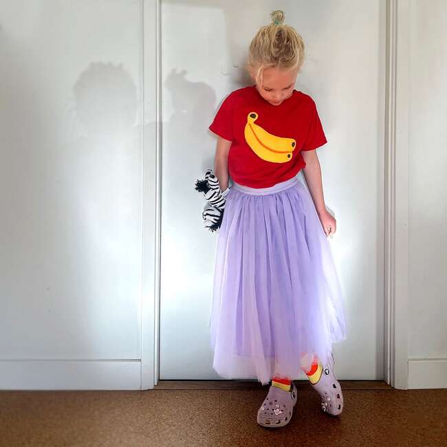 Midi Tutu Skirt, Purple - Skirts - 2