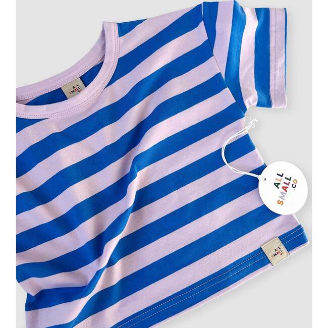 90's Oversized Striped Tee, Stripes - T-Shirts - 2