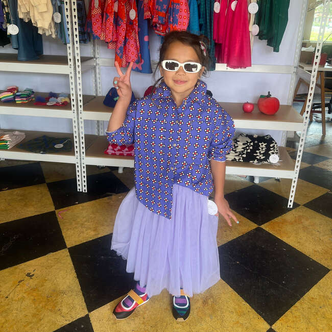 Midi Tutu Skirt, Purple - Skirts - 3